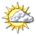 sky: partly cloudy (day)